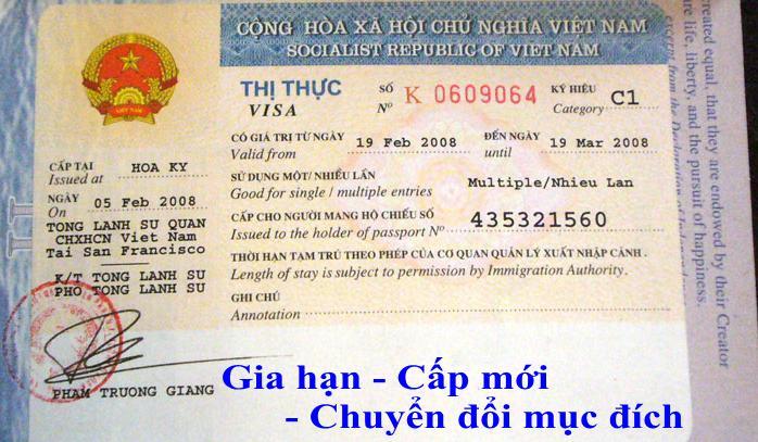 Dịch vụ visa Việt Nam